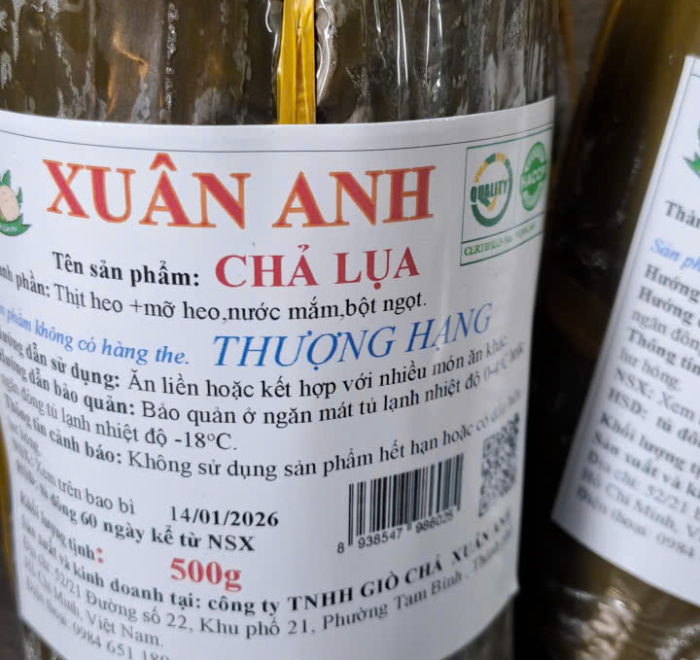Chả lụa thượng hạng (500g)